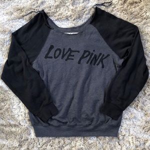 Victoria’s Secret Off the shoulder sweatshirt
